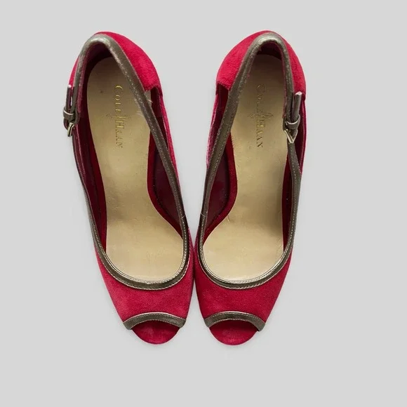 Cole Haan Suede Pumps - Picture 3 of 9